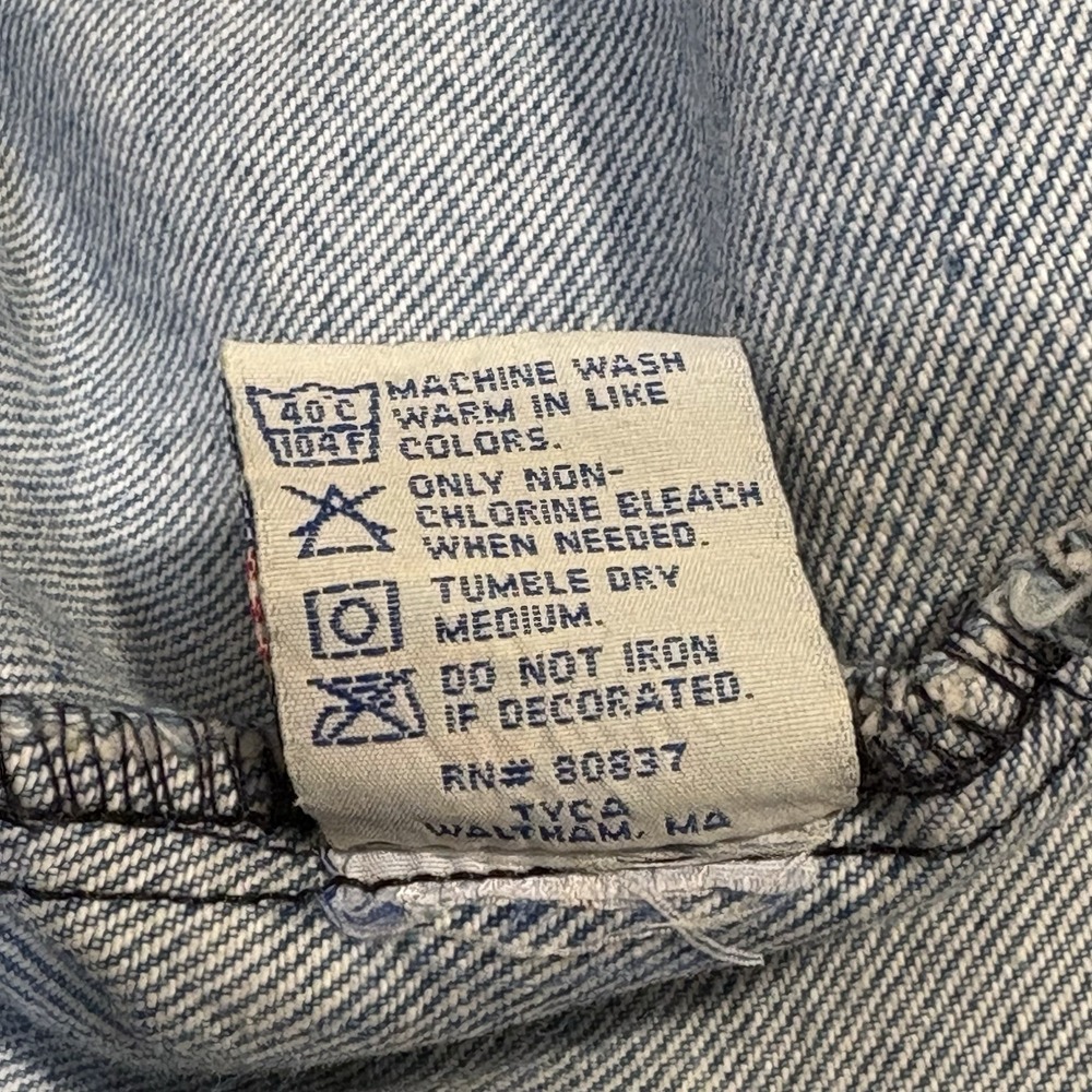 Vtg United States Golf Association Denim Trucker Jacket Mens XL Blue USA Rare - Picture 12 of 12